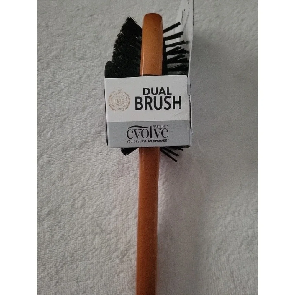 Firstline Evolve Dual Brush 354 Boar and Plastic Bristle Detangle and Smooth